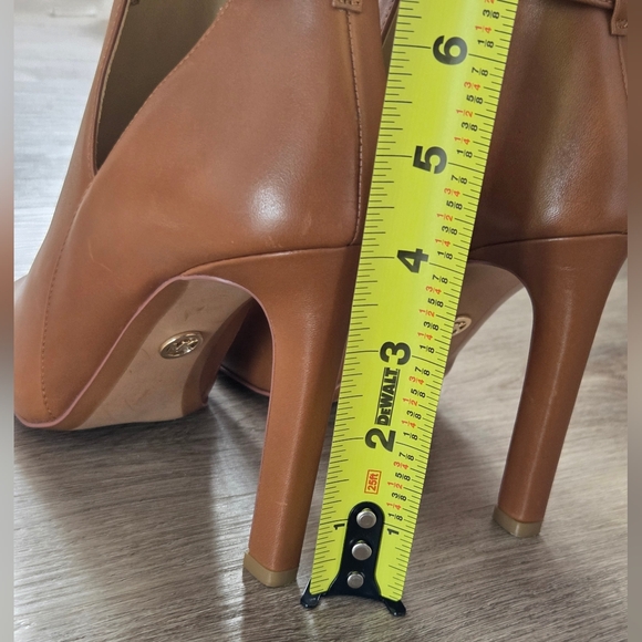 Michael Kors Lawson Leather Open-Toe Ankle Boot - Picture 7 of 7